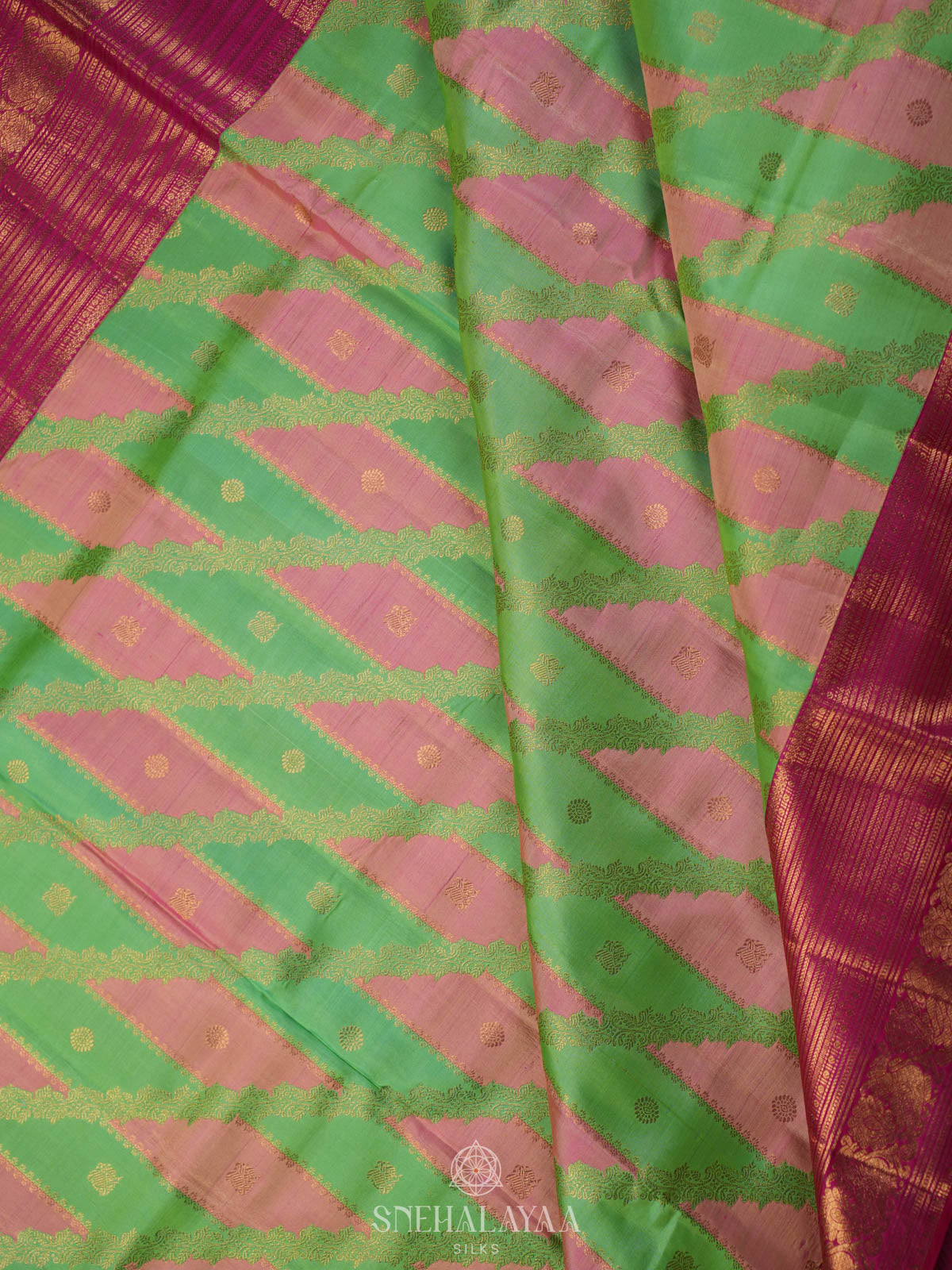 Green Kanjivaram Silk Saree