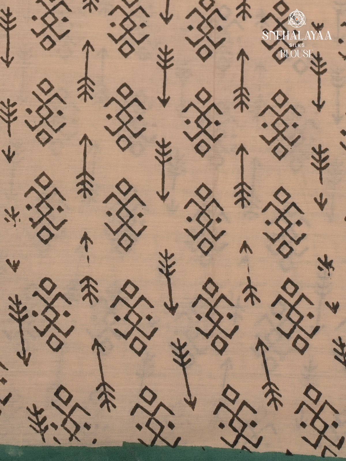 Sandal Jaipur cotton Saree