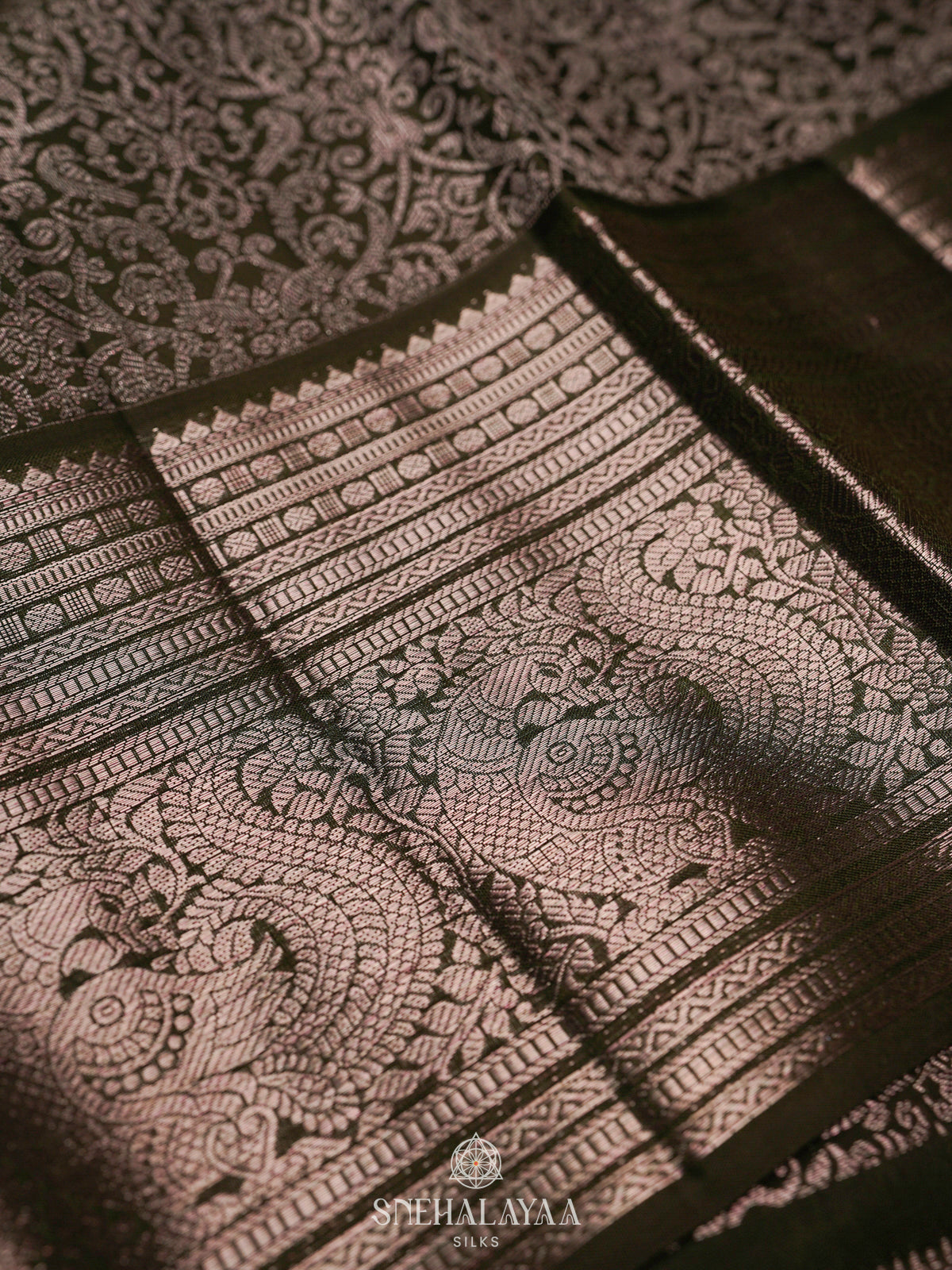 Green Kanjivaram Silk Saree