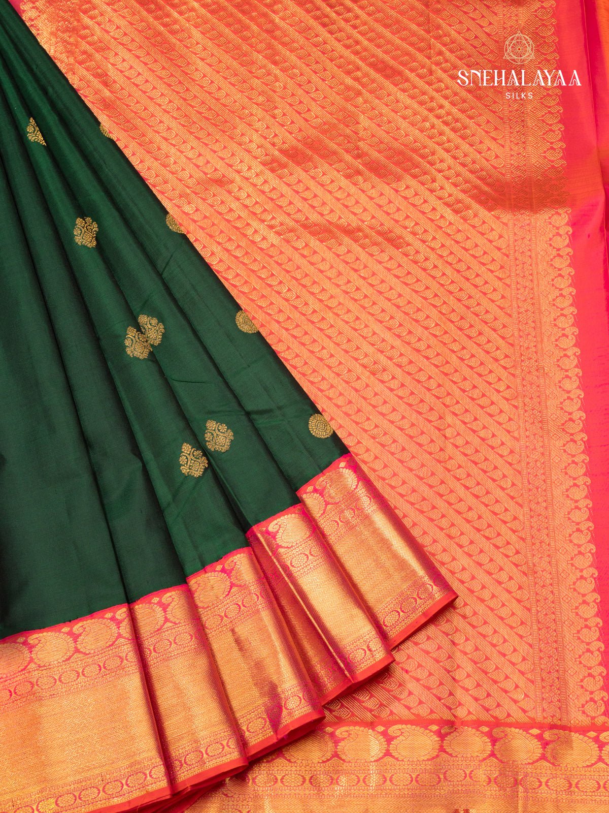 Green Kanjivaram Silk Saree