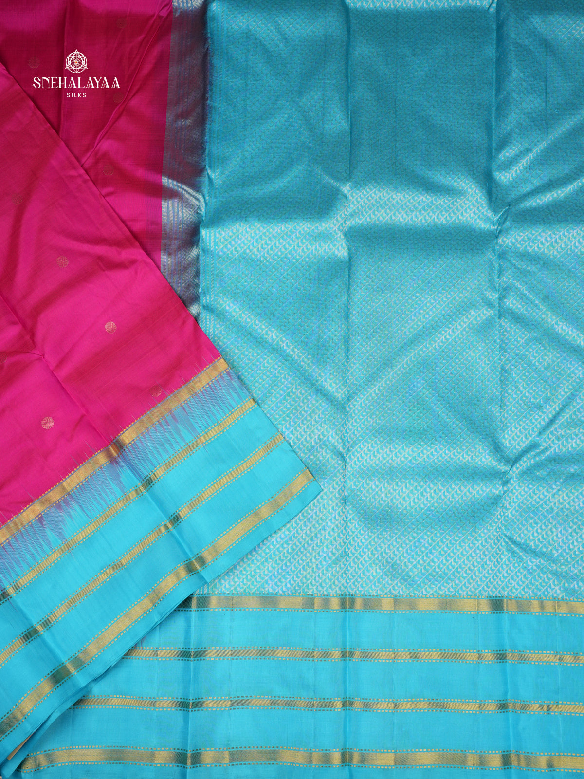 Pink Kanjivaram Silk Saree