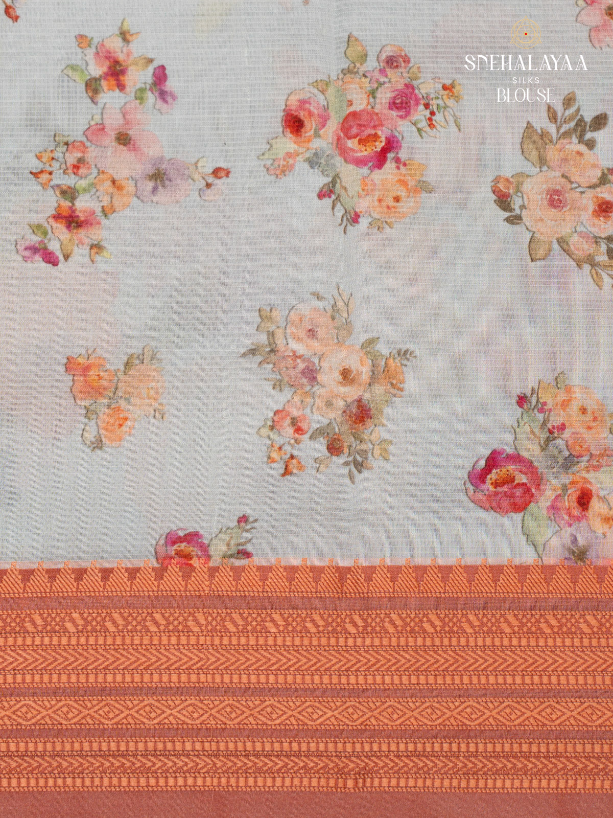 Light Blue Kota Saree