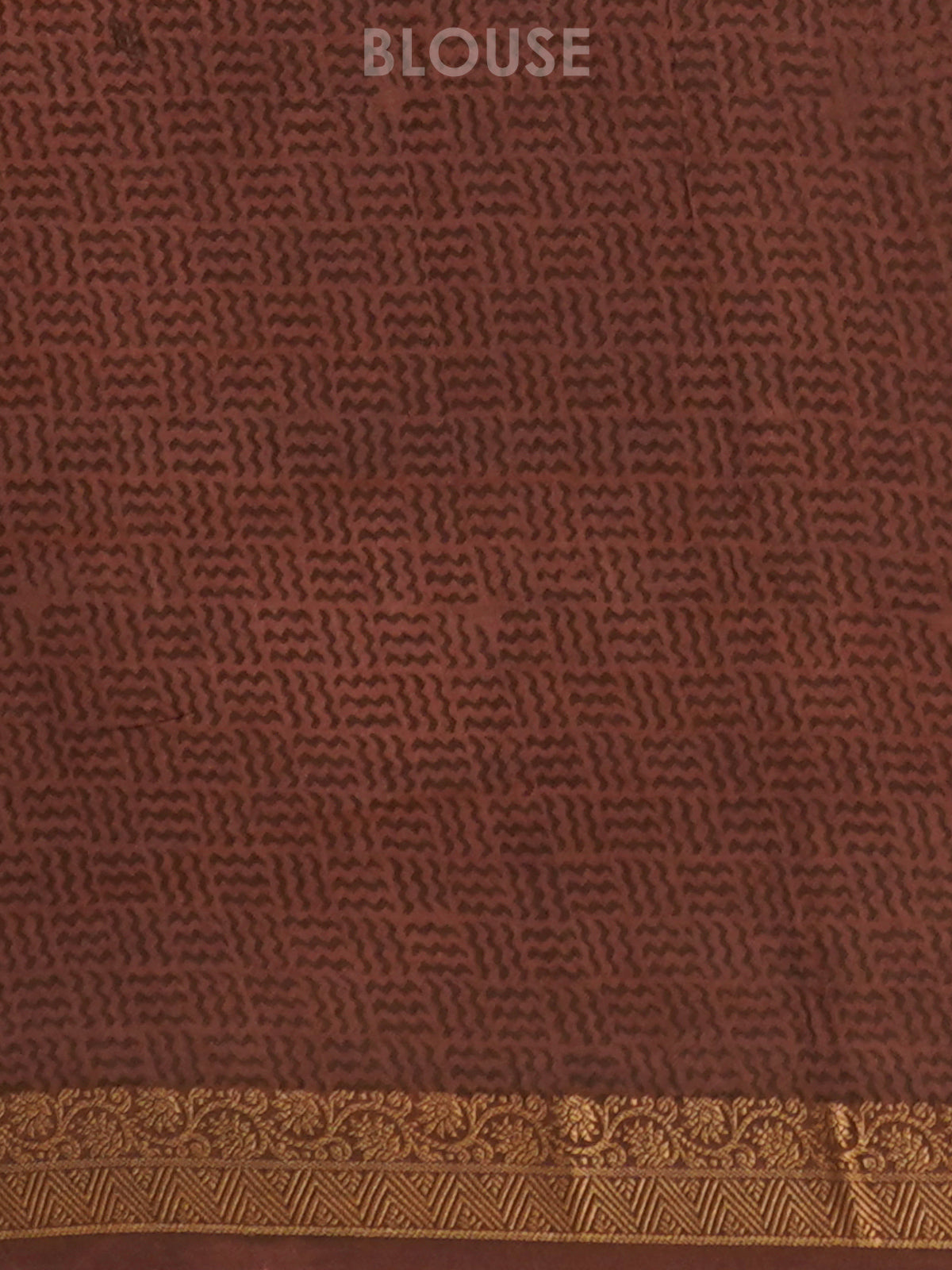 Orange Chanderi Saree