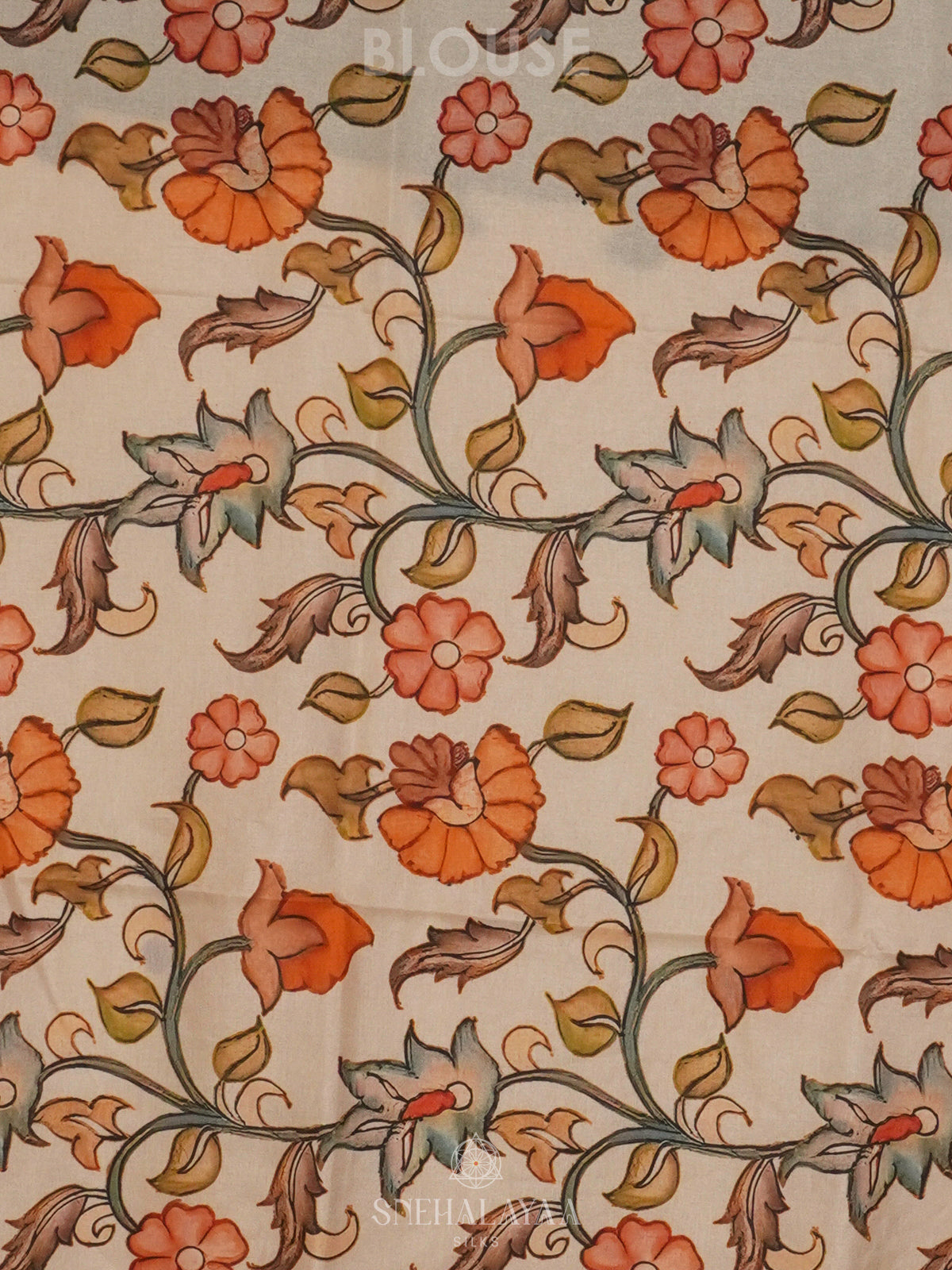 Peacock Kota Embroidery Saree