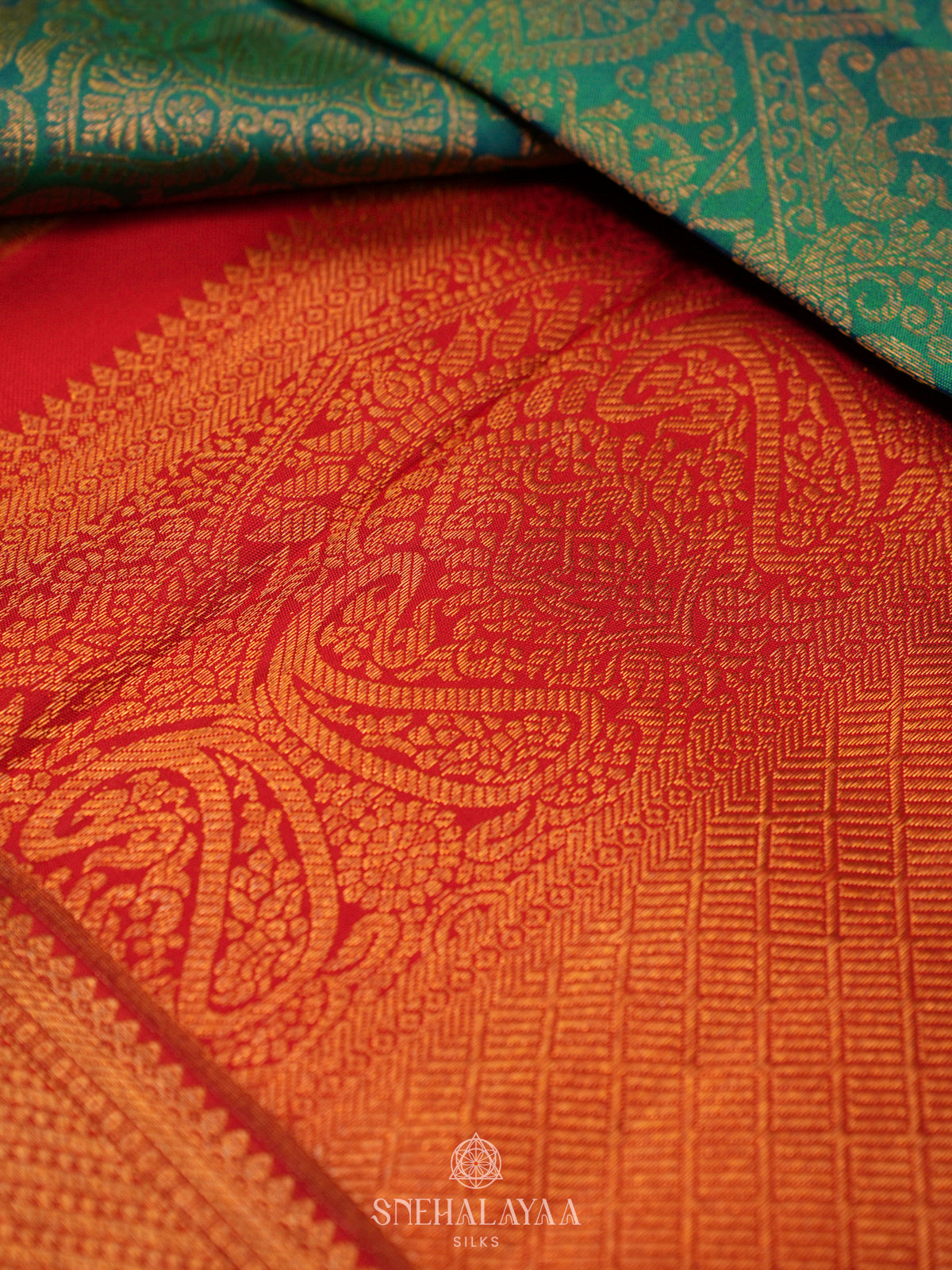 Green Kanjivaram Silk Saree
