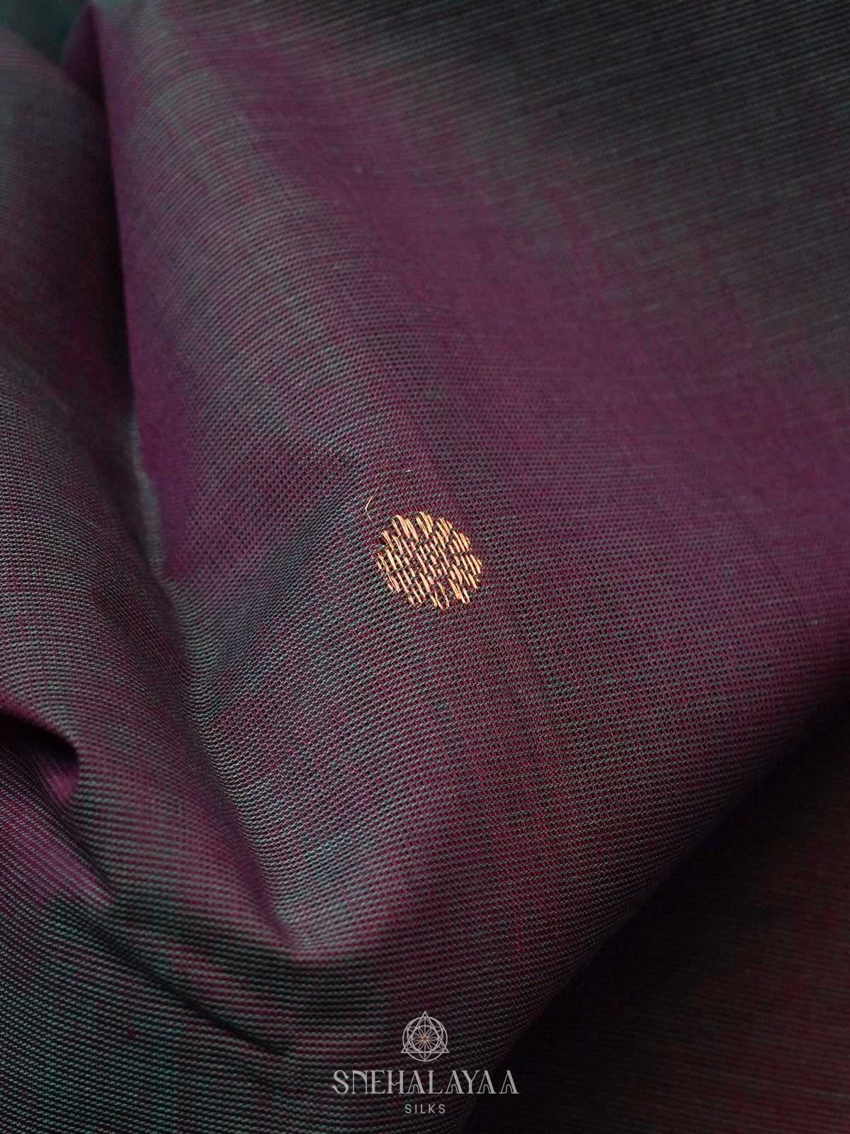 Navy Blue Kanchi Cotton Saree