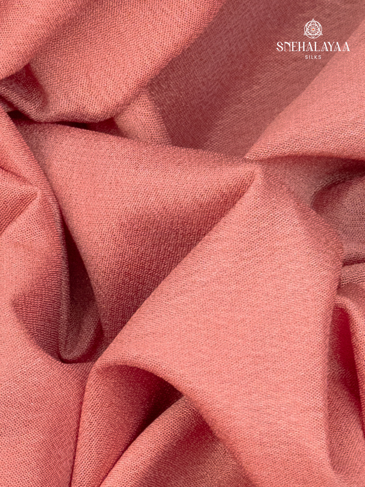 Dusty Rose Mysore Silk Saree