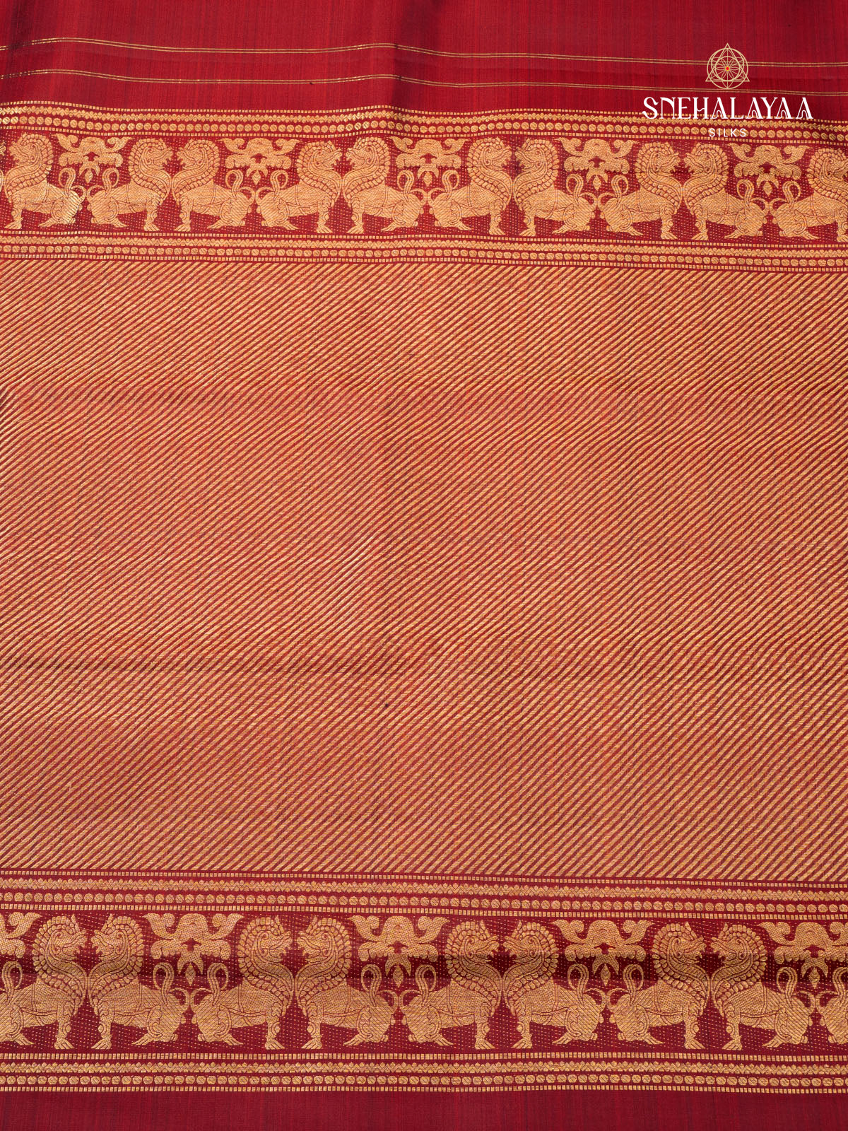Maroon Kanjivaram Silk Saree