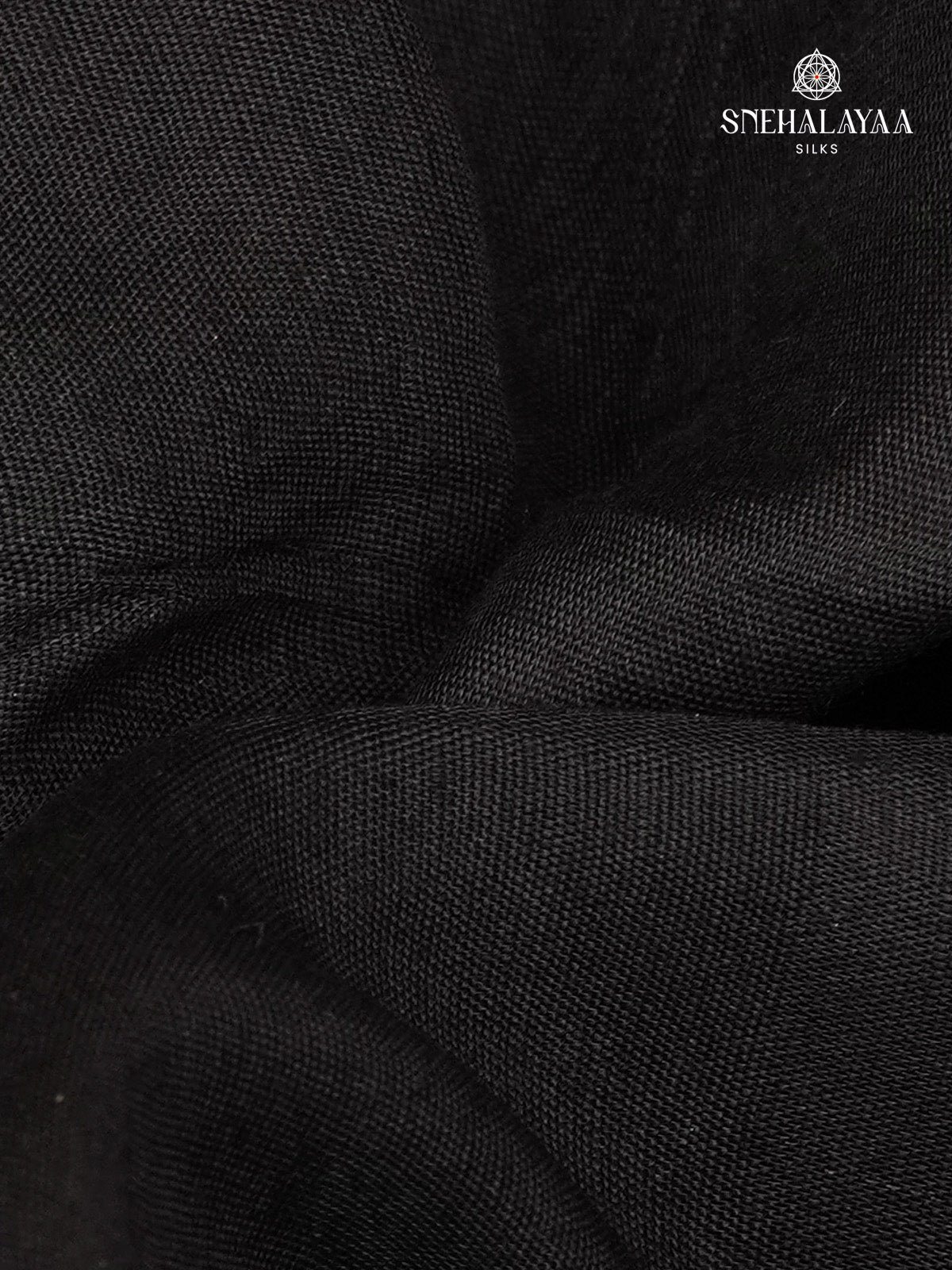 Black Munga Tussar Saree