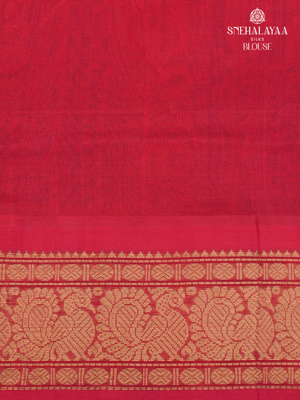 Sky Blue Kanchi Silk Cotton Saree