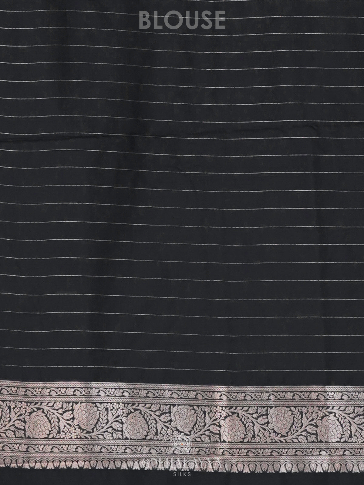 Black Banaras Saree