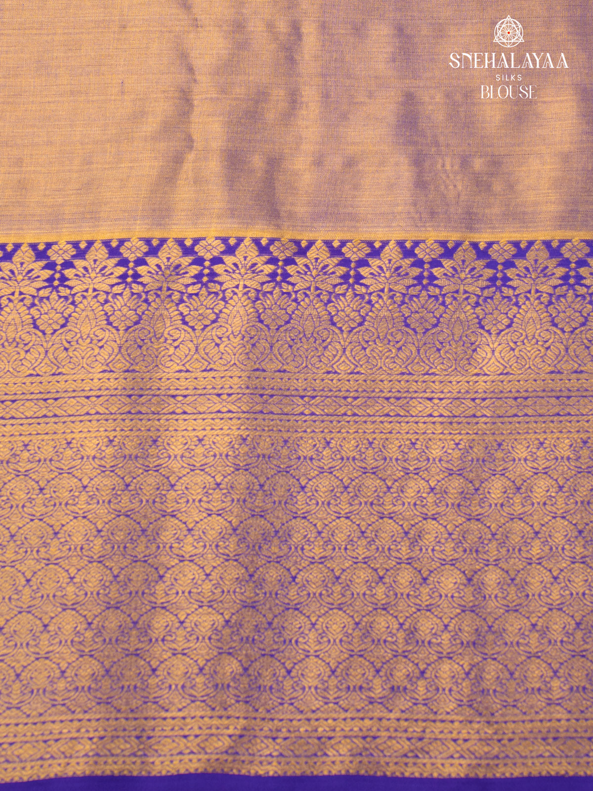 Pale Blue Tissue Kanjivaram Silk Saree