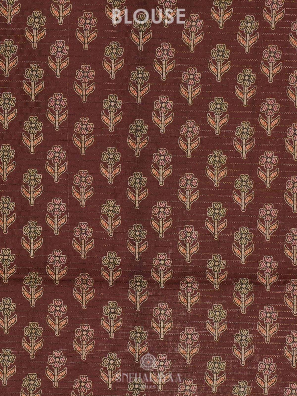 Brown Tussar Saree