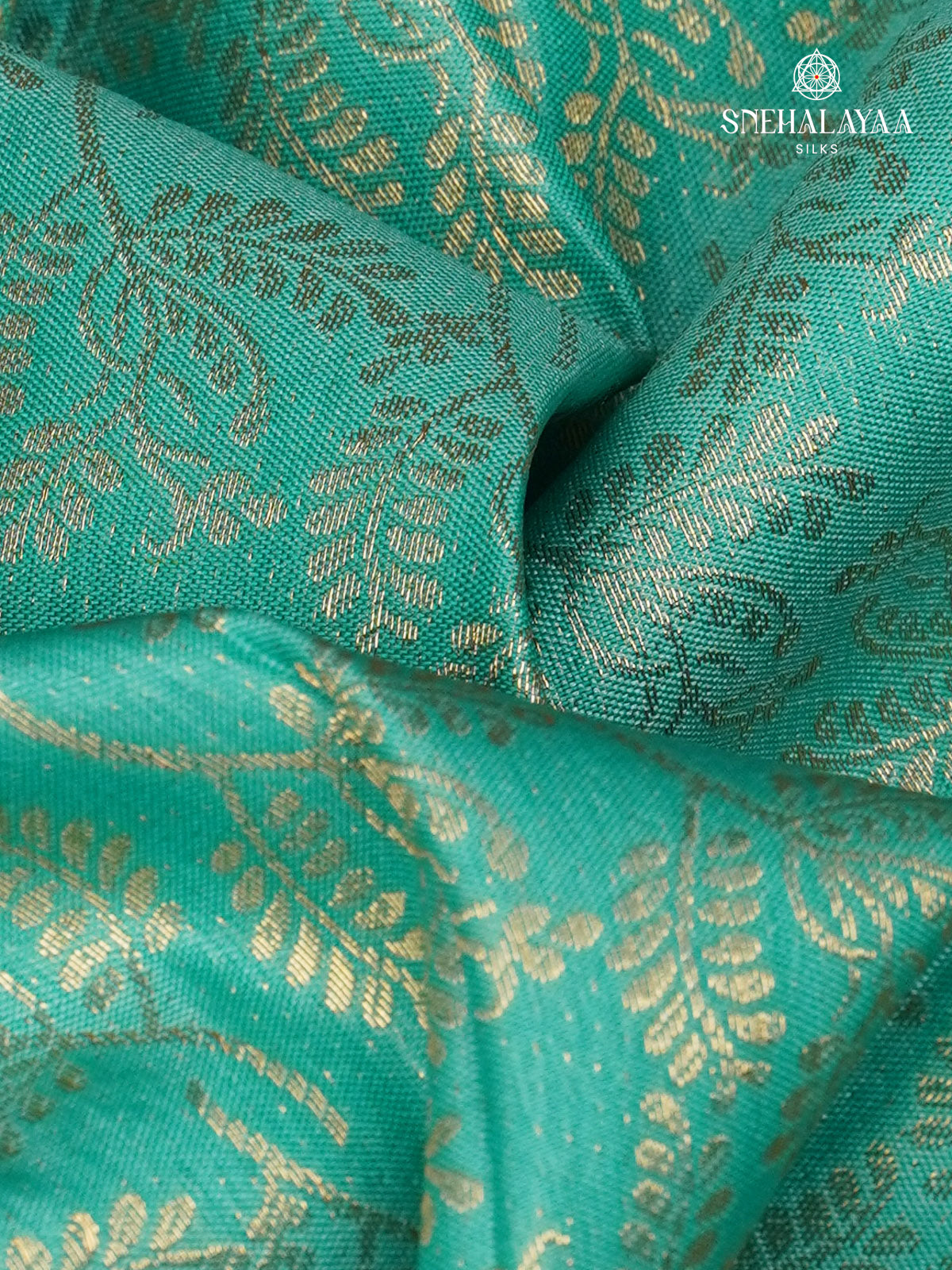 Sky Blue Art Silk Saree