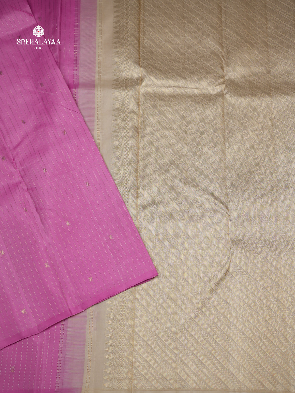Pink Kanjivaram Silk Saree