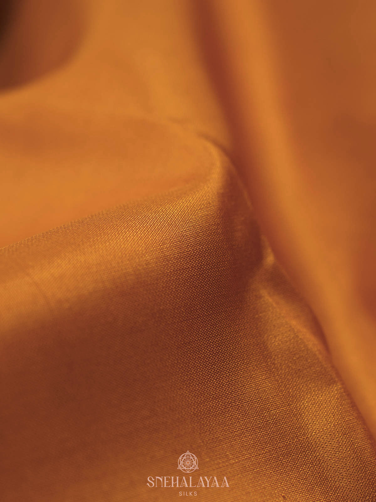 Yellow Kanjivaram silk saree