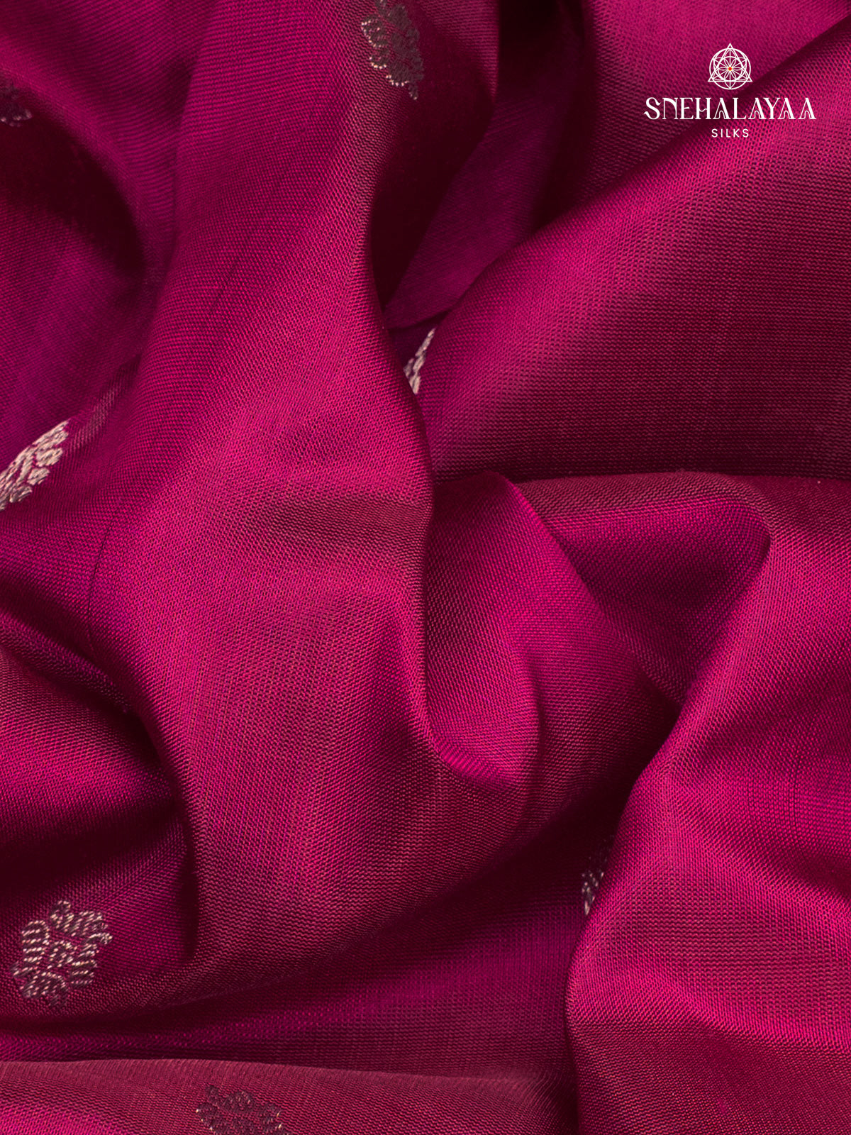 Burgundy Venkatagiri Silk Saree