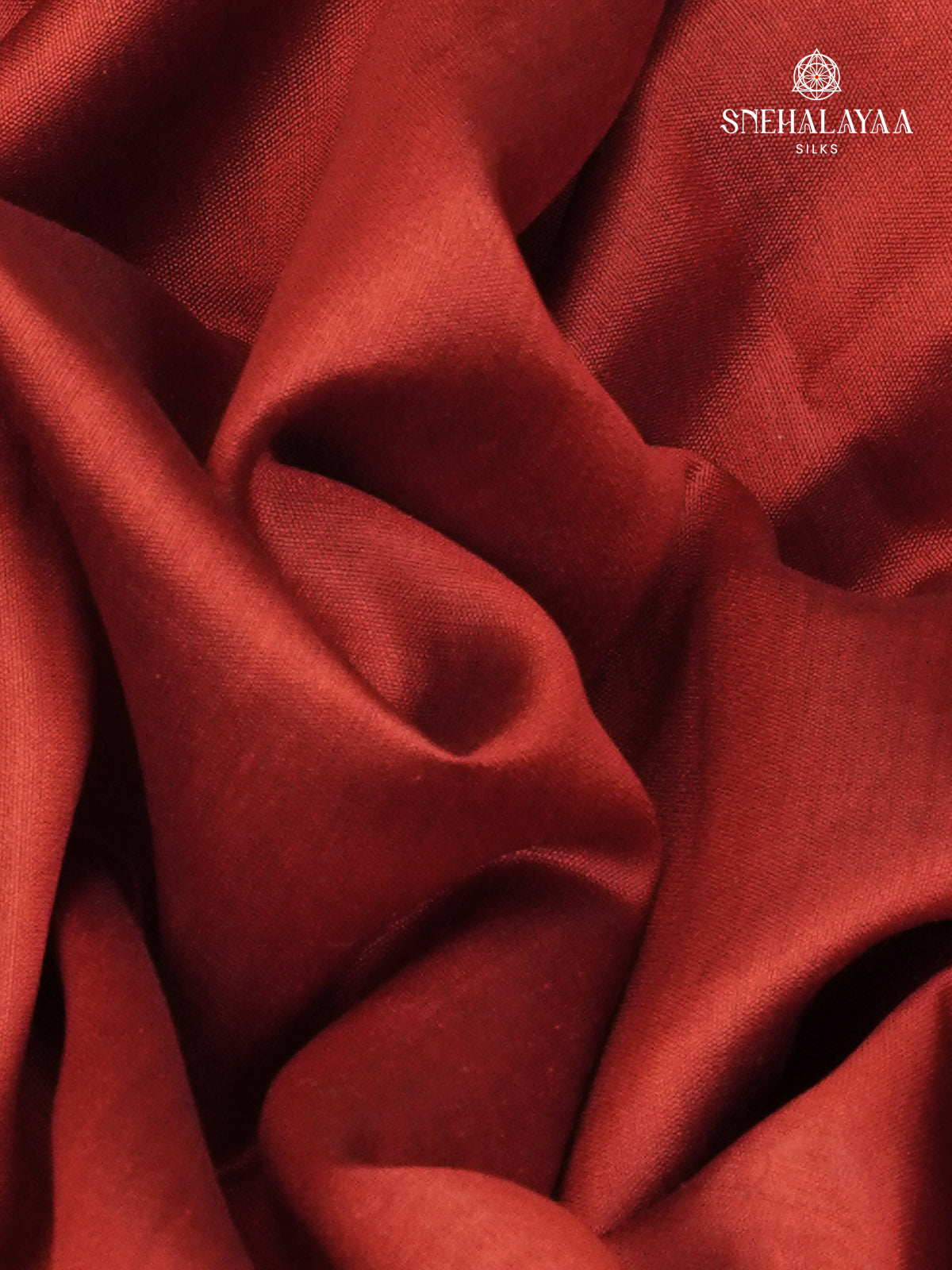Red Chiniya Silk Saree