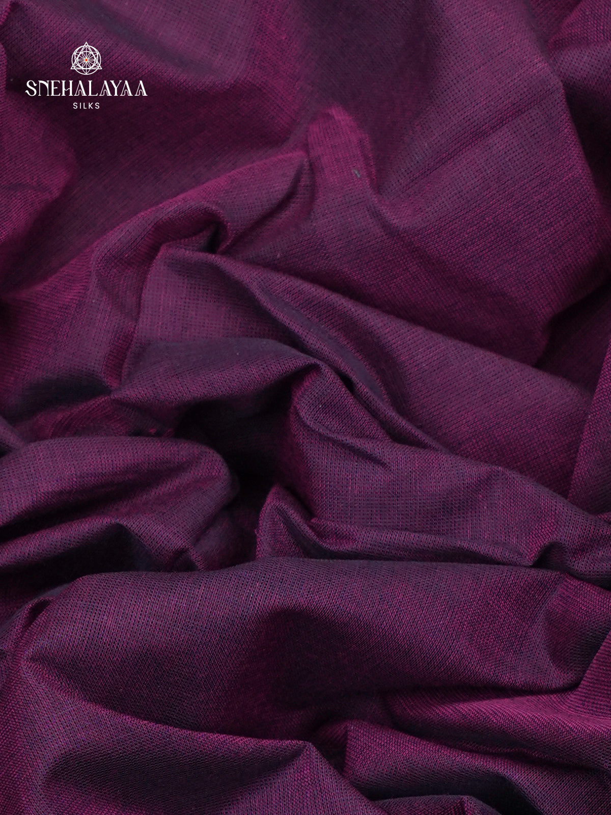 Plum Purple Chettinad Cotton Saree