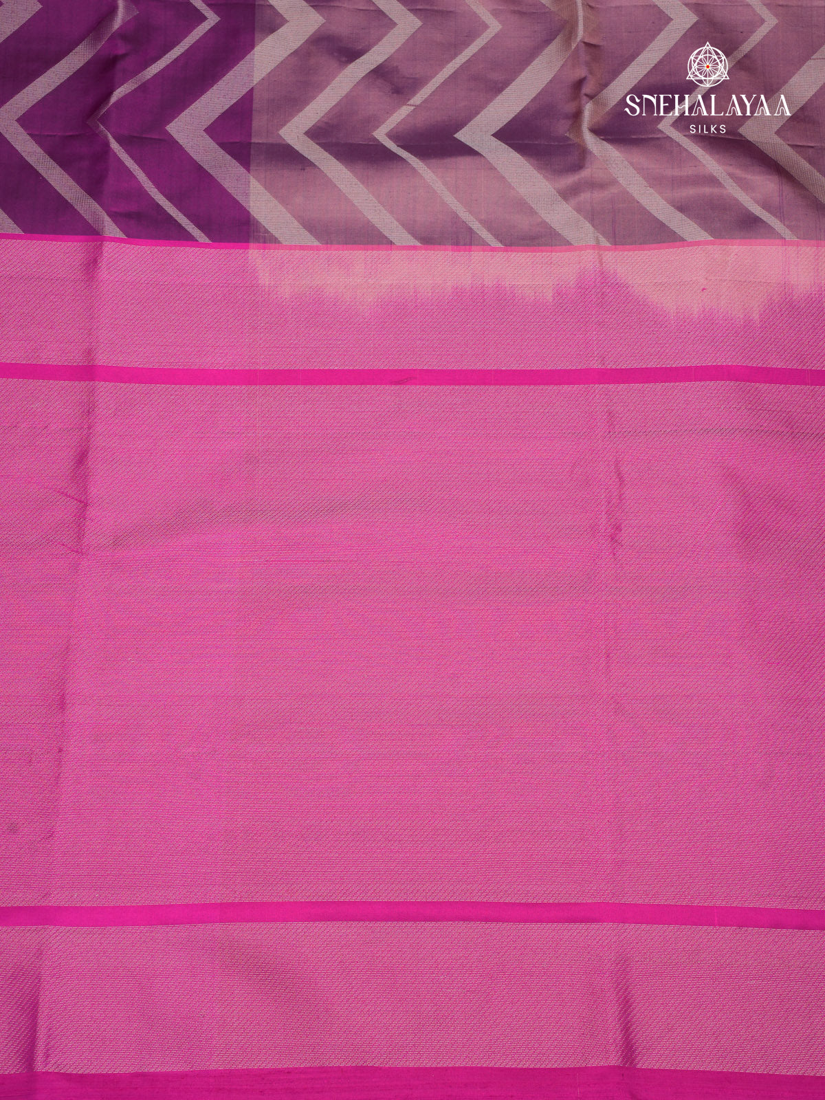Lavender Kanjivaram Soft Silk Saree