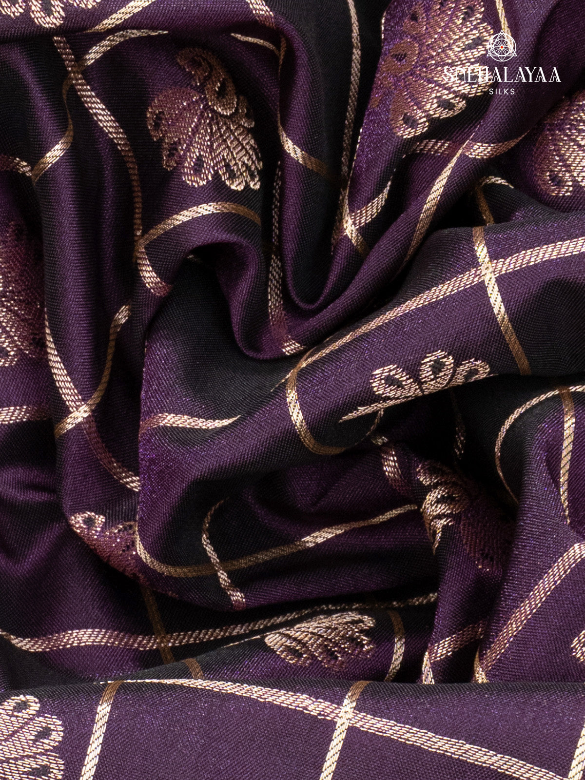 Navy Blue Soft Silk Saree