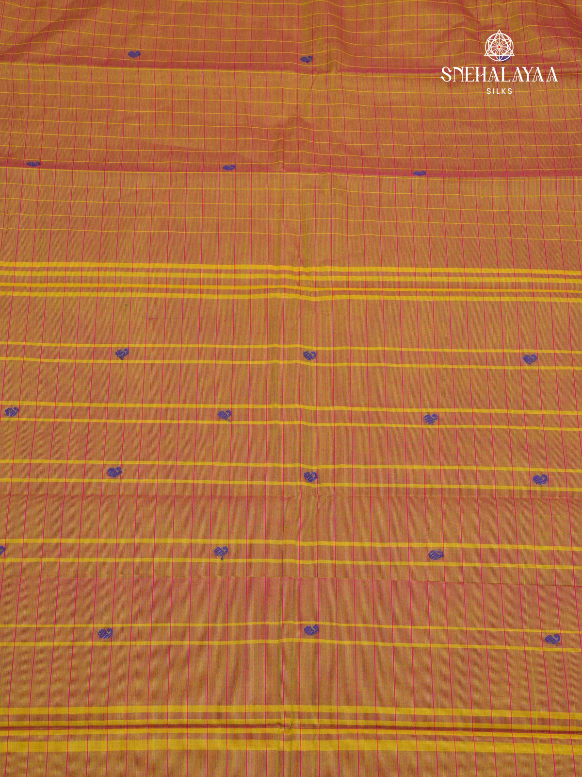 Mustard Chettinad Cotton Saree