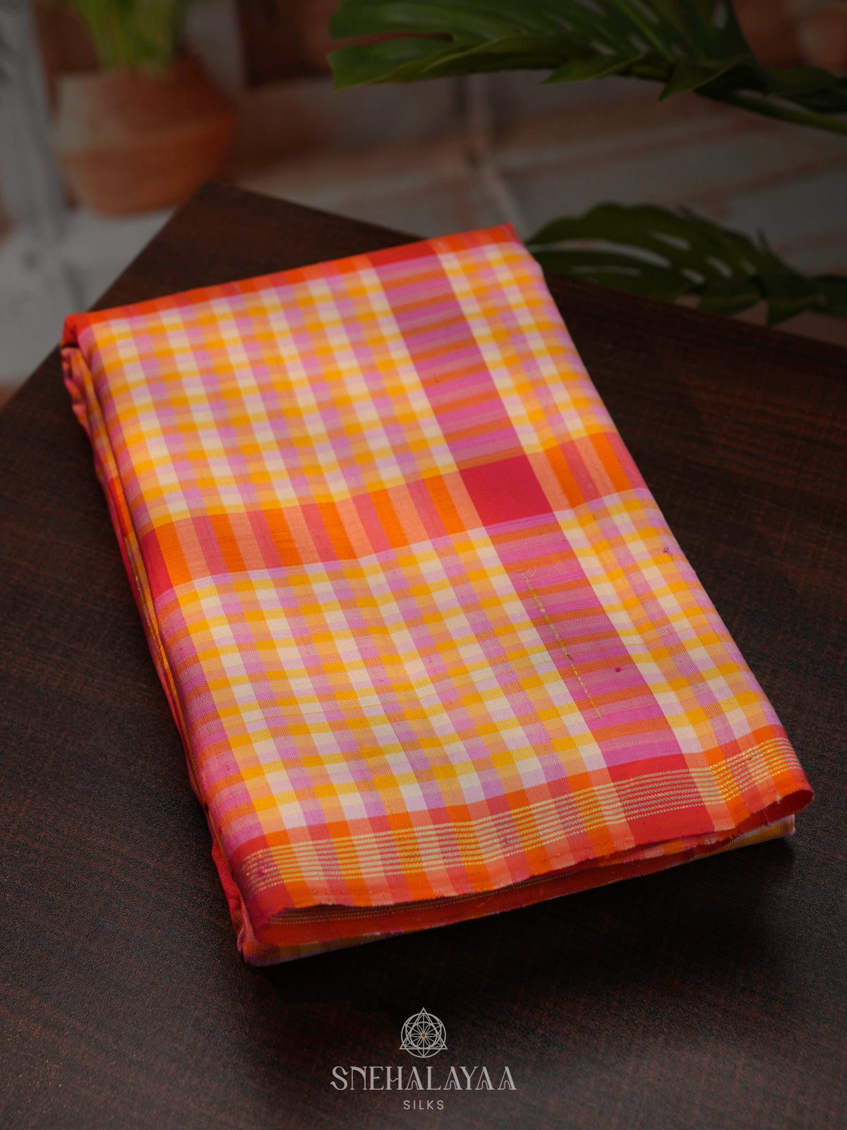 Pink Kanjivaram Silk Saree