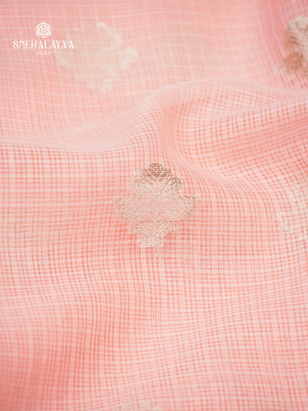 Pale Pink Kota Saree