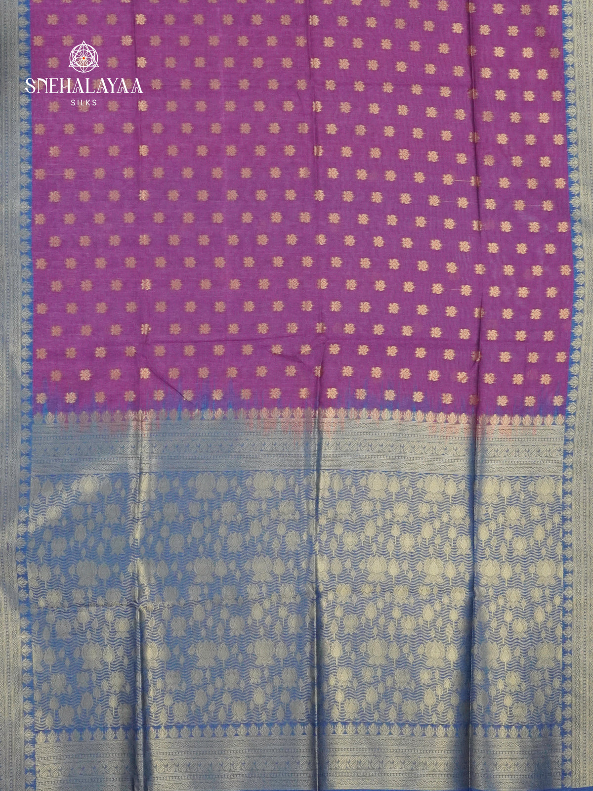 Purple Jute Saree