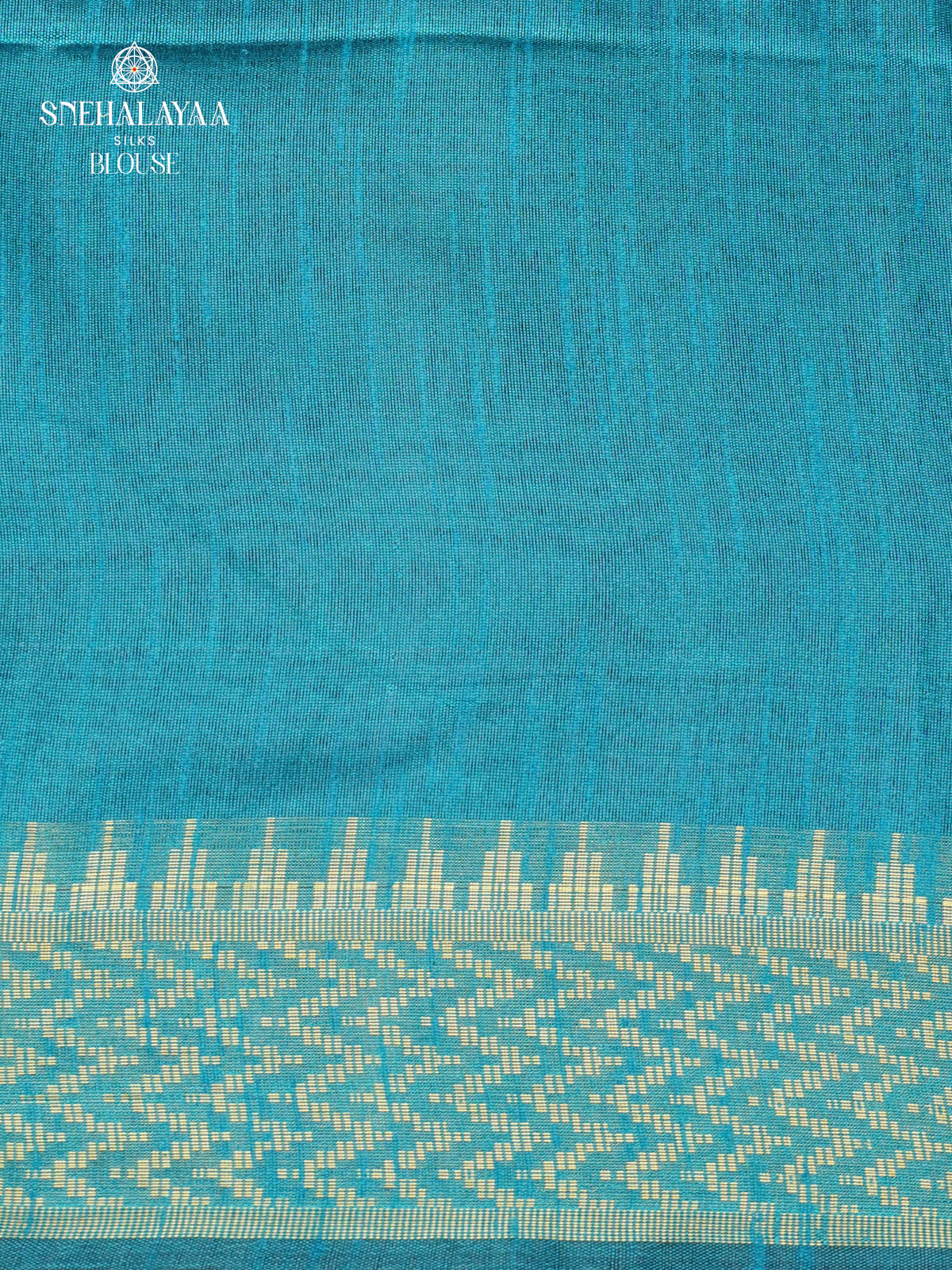 Navy Blue Bamboo Silk Saree