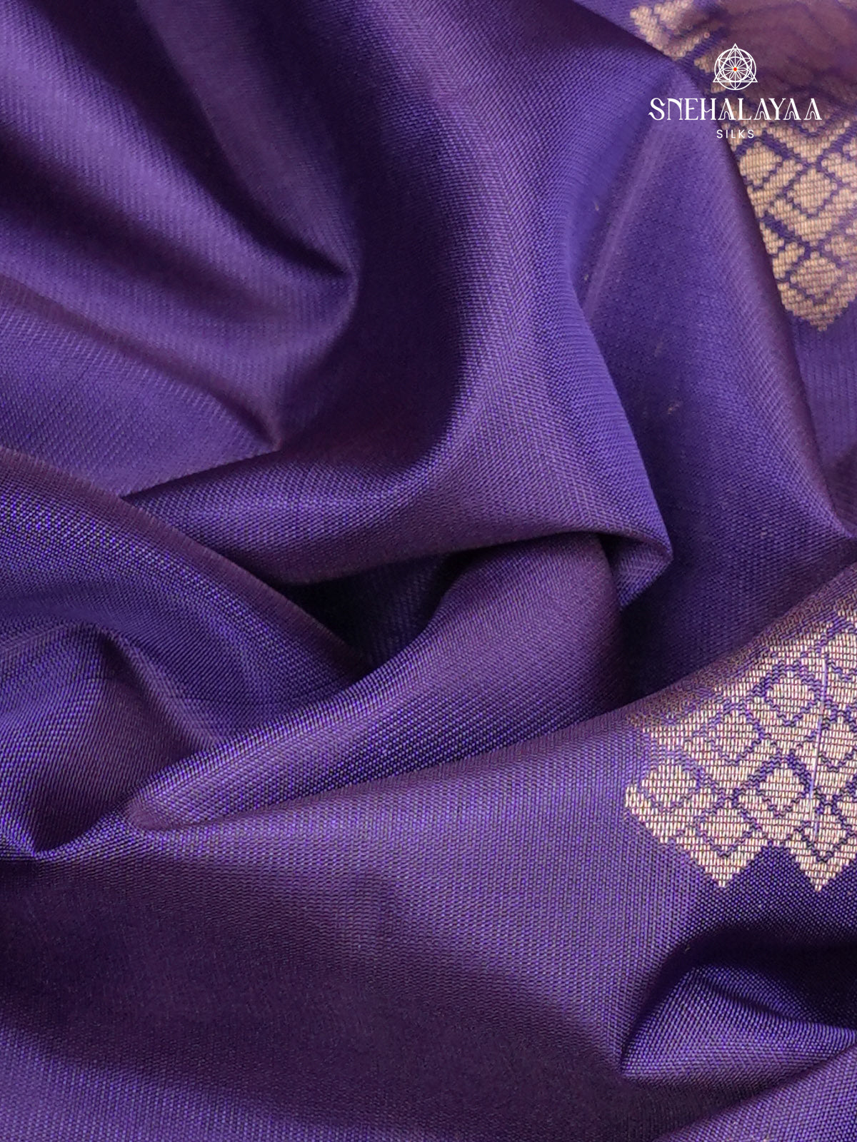 Blue Kanjivaram Soft Silk Saree