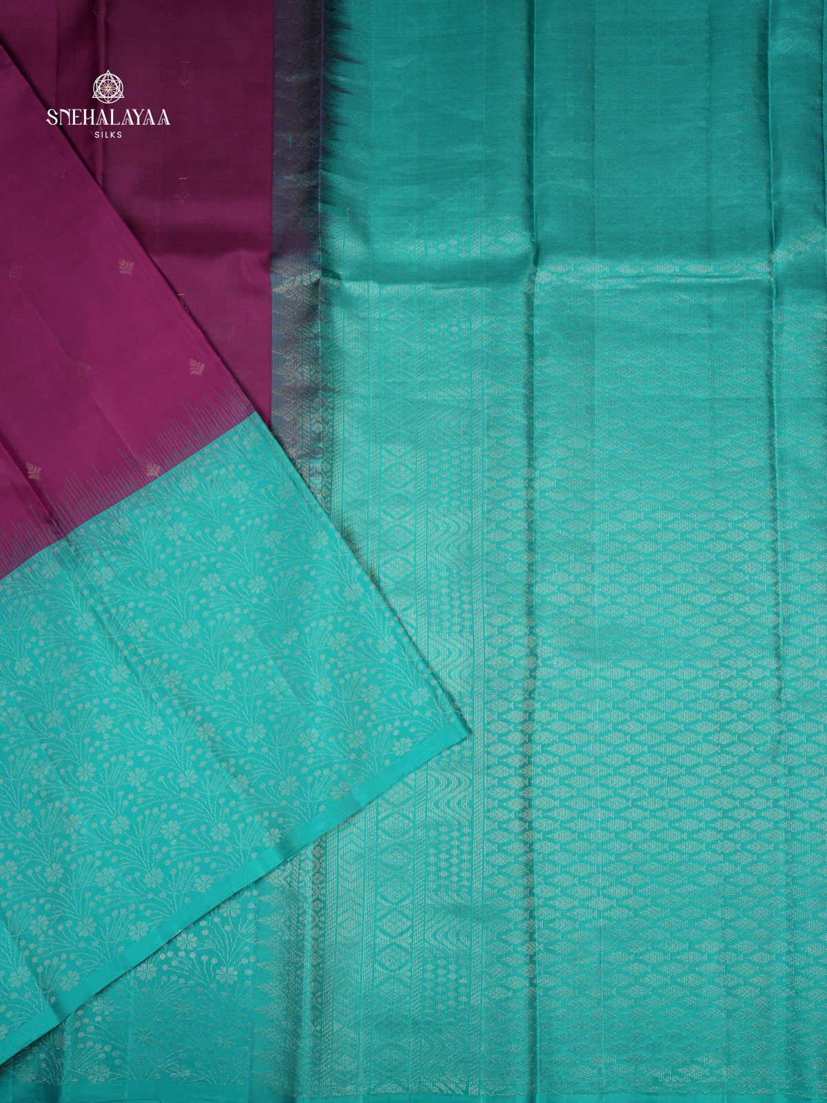 Magenta Kanjivaram Silk Saree