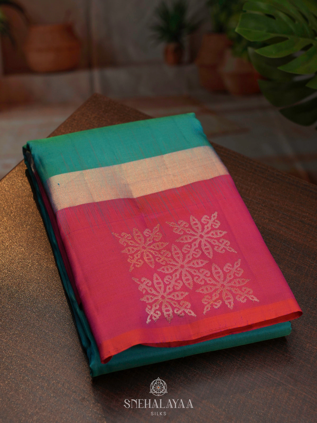 Blue Kanjivaram Silk Saree