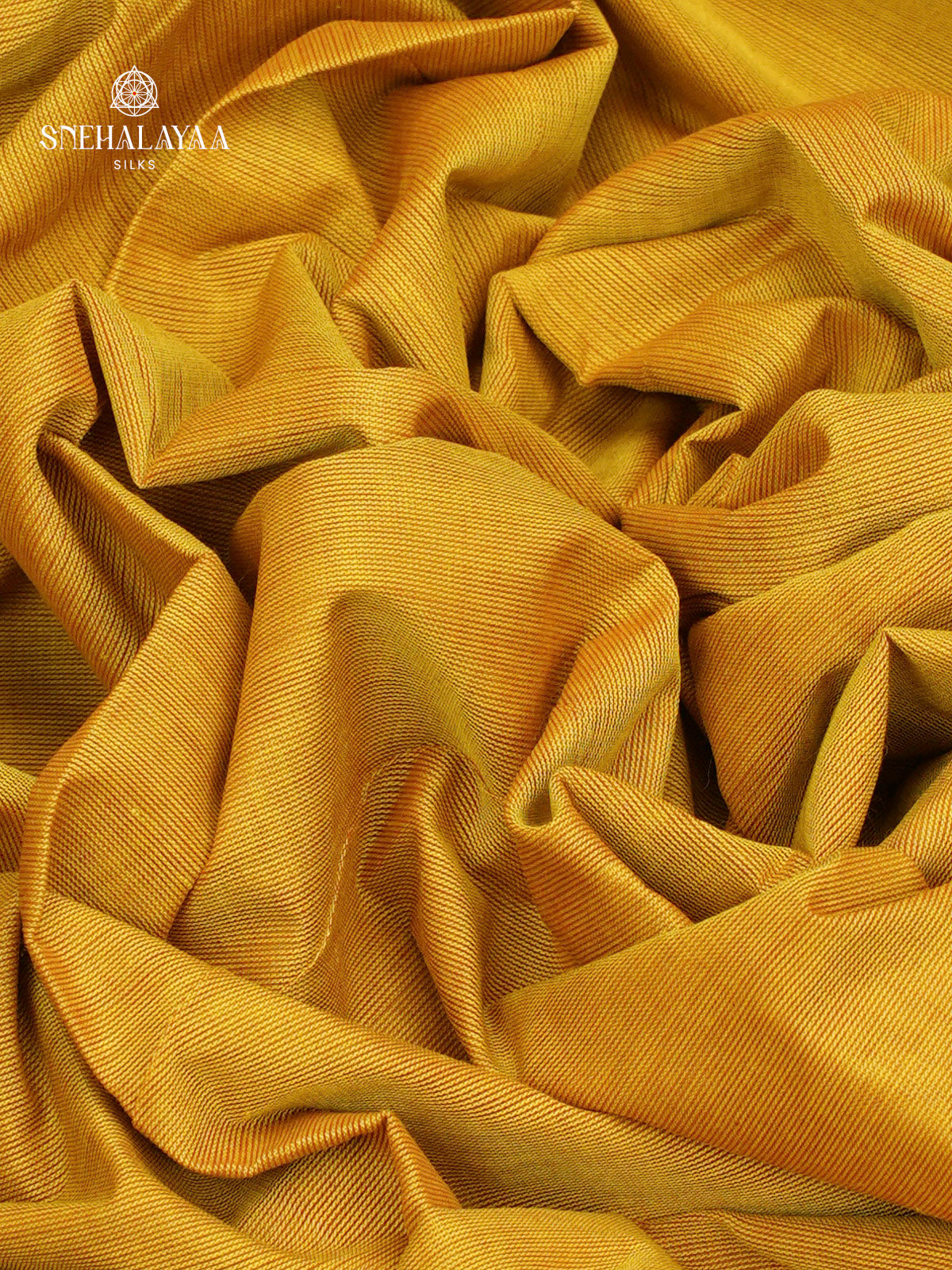 Mustard Yellow Chettinad Cotton Saree