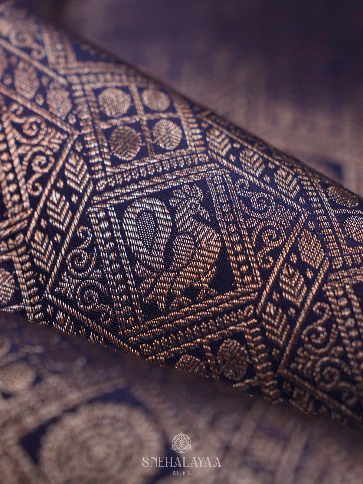 Grey Kanjivaram Silk Saree