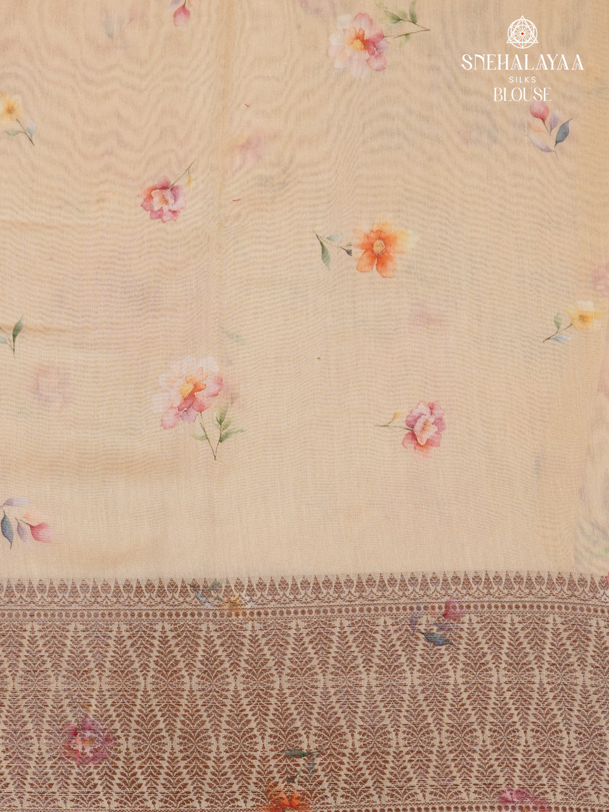 Pastel Pink Chanderi Saree