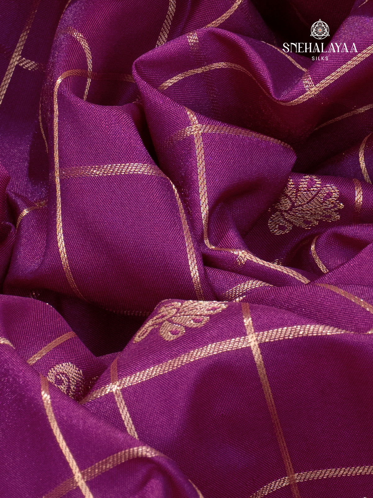 Purple Soft Silk Saree