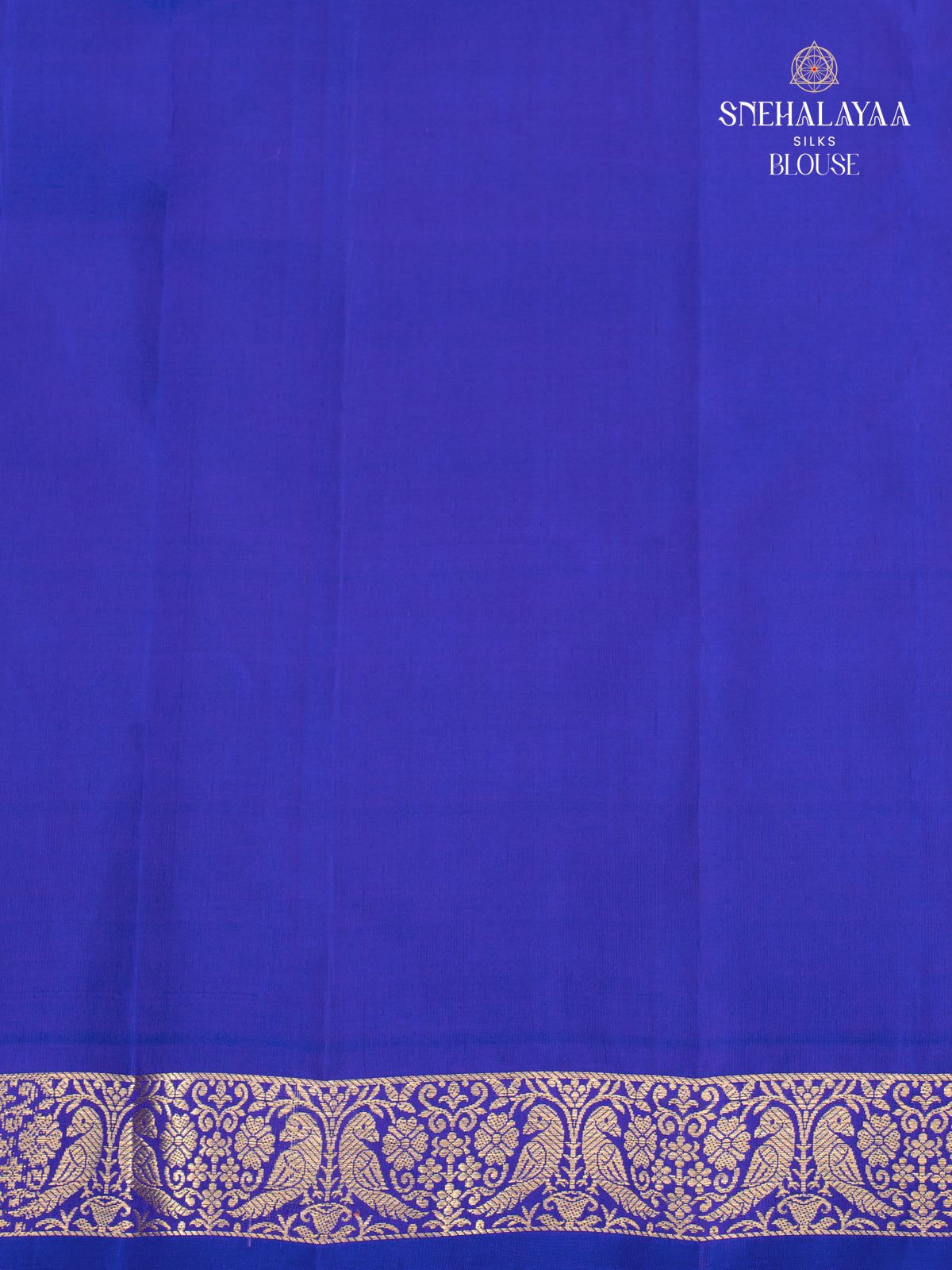Blue Kanjvaram Silk Saree