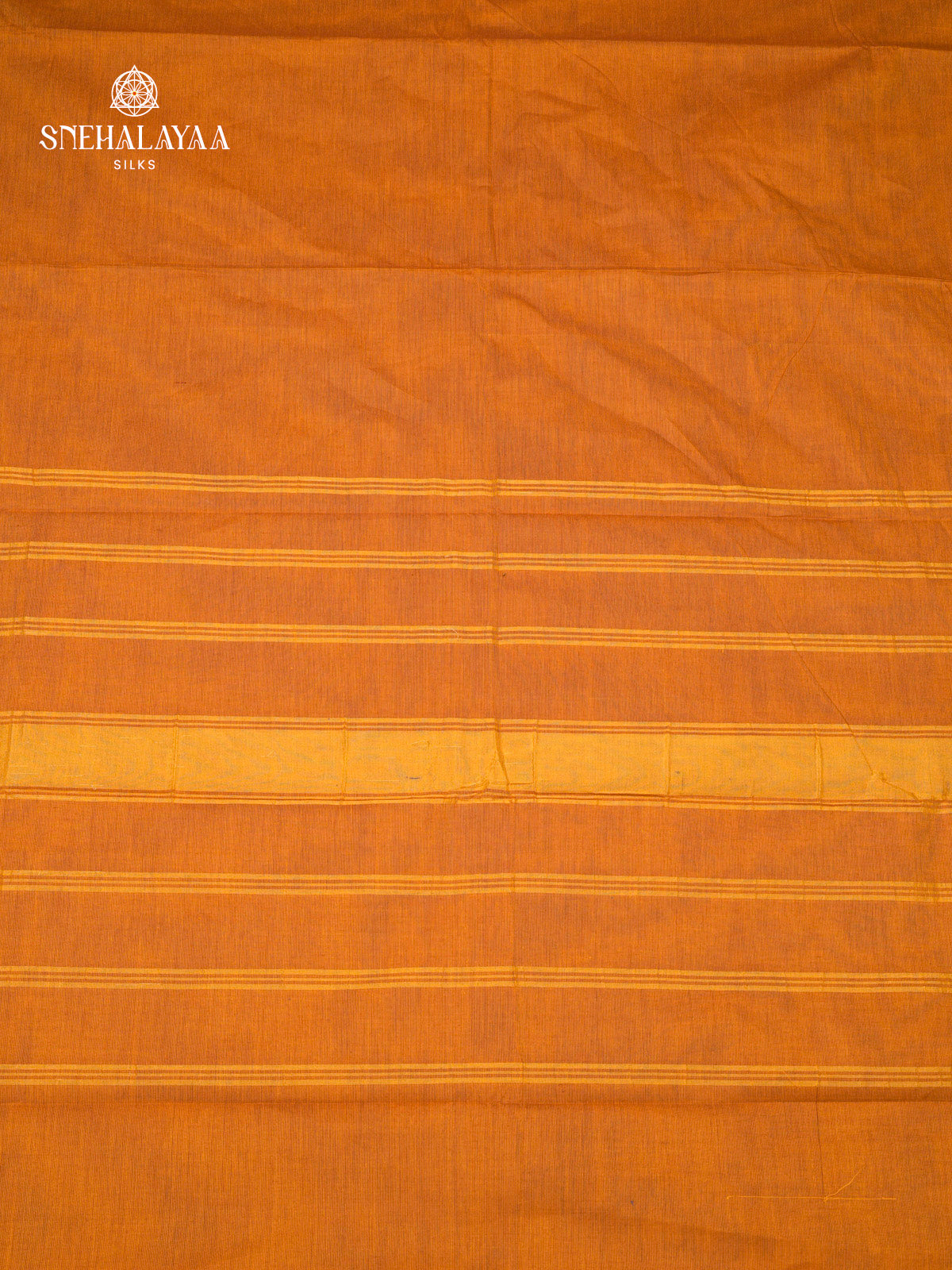 Mustard Ochre Chettinad Cotton Saree