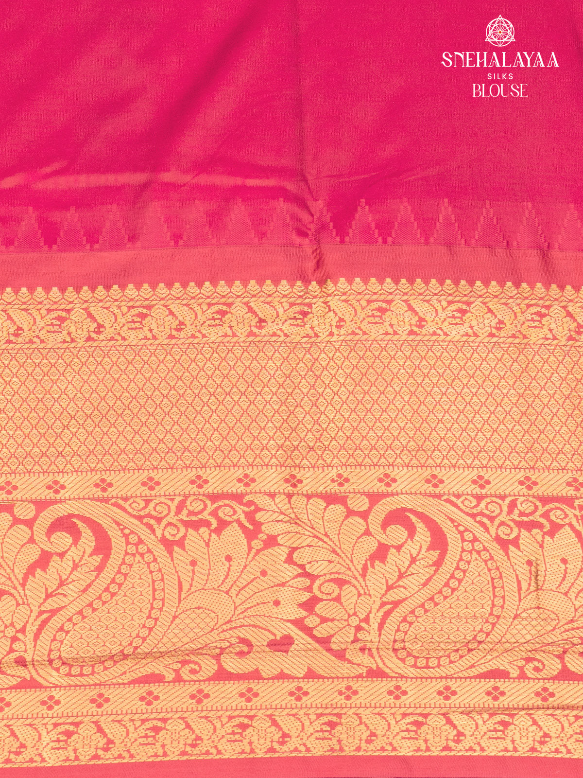 Beige Gadwal Silk Saree