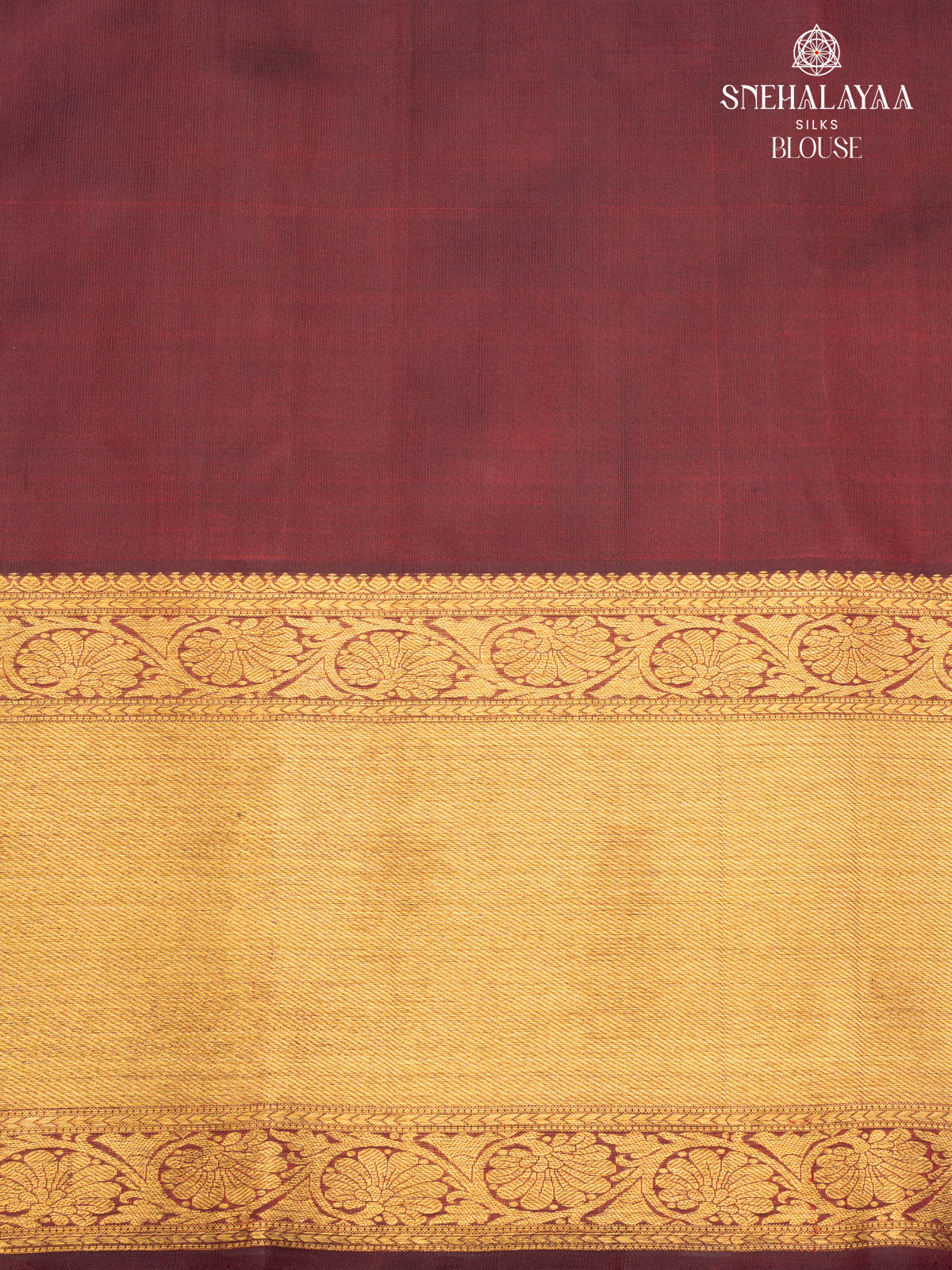 Brown Kanjivaram Silk saree