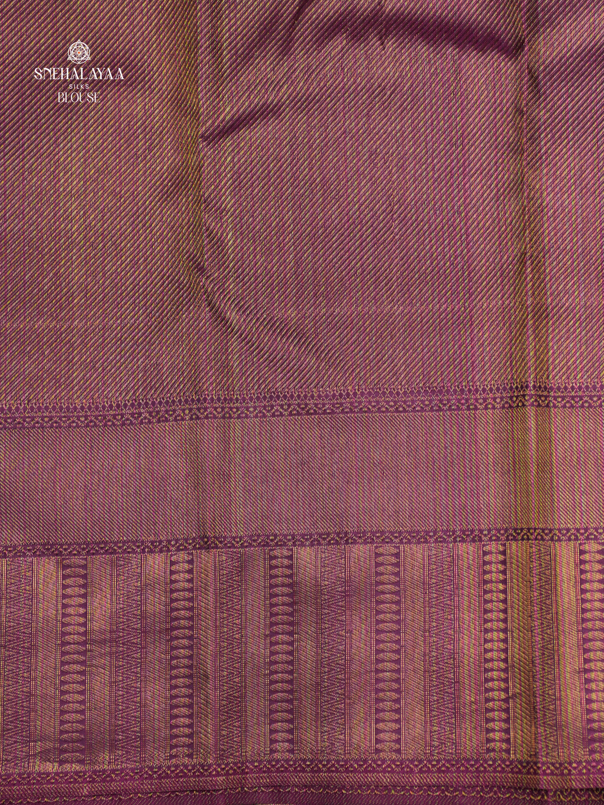 Plum Kanjivaram Silk Saree