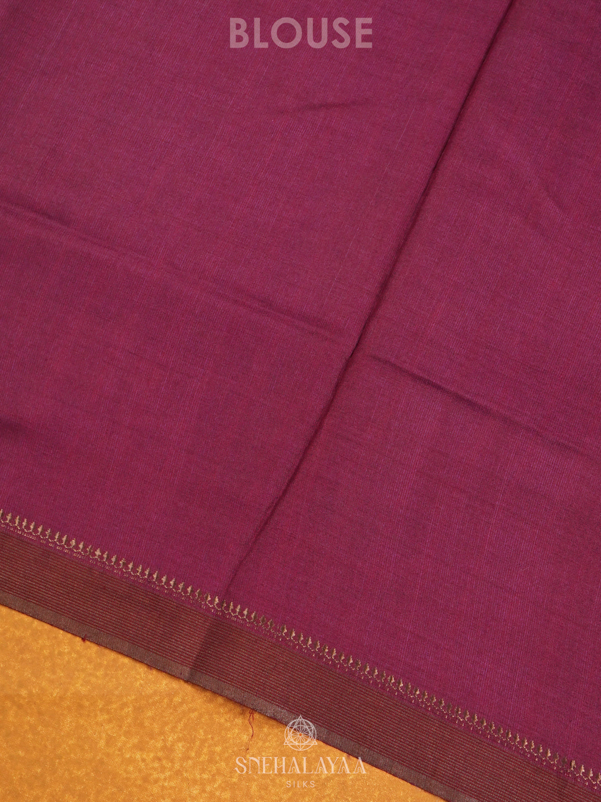 Purple Tussar Saree