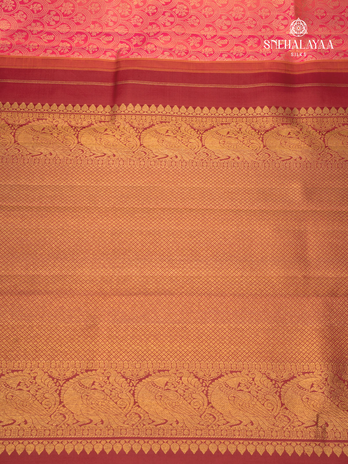 Pink Kanjivaram Silk Saree