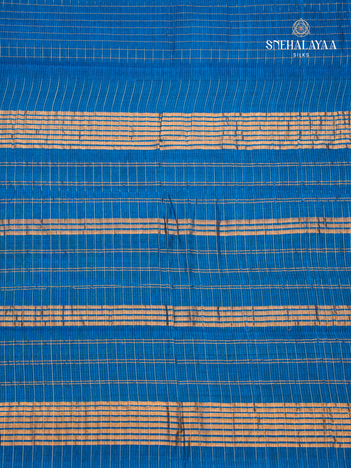 Blue Mangalagiri Silk Cotton Saree