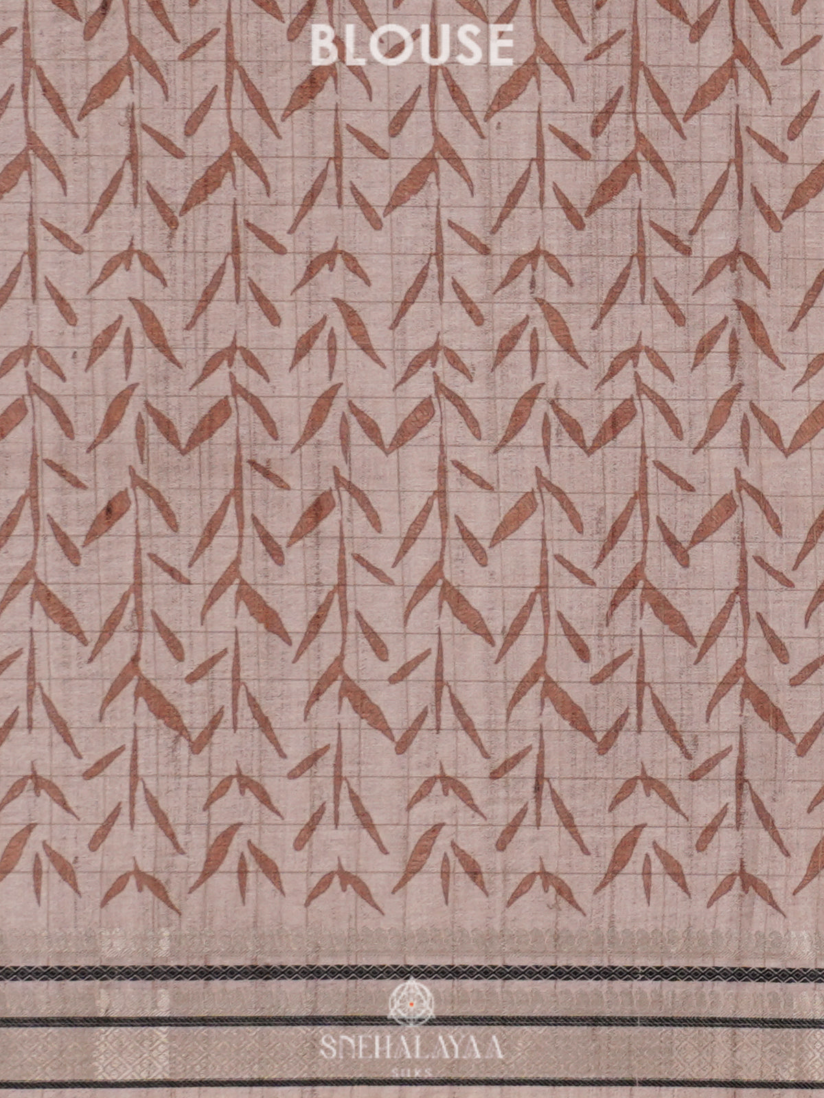 Sandal Tussar Saree