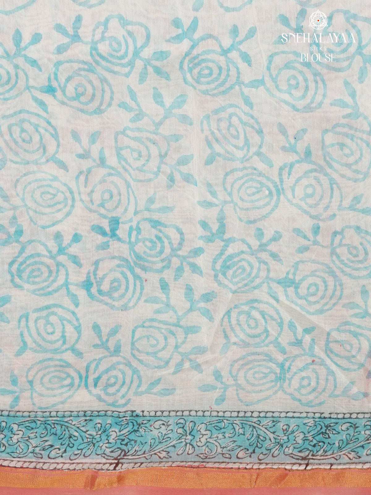 Pastel Pink Chanderi Saree