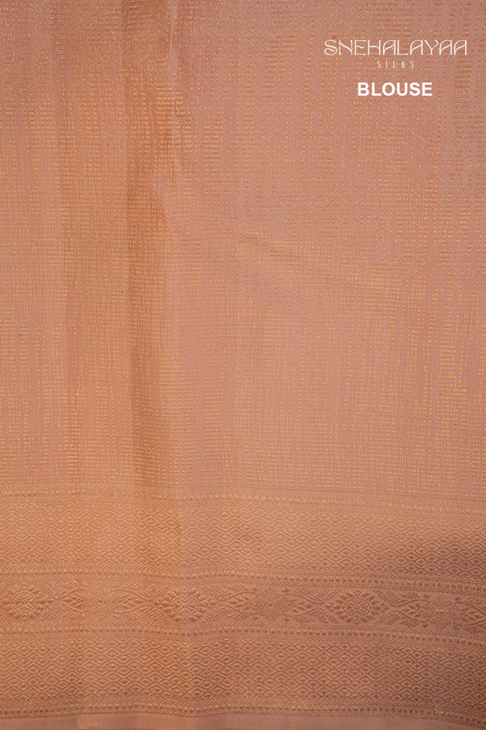 Cream Kancheevaram Silk Saree