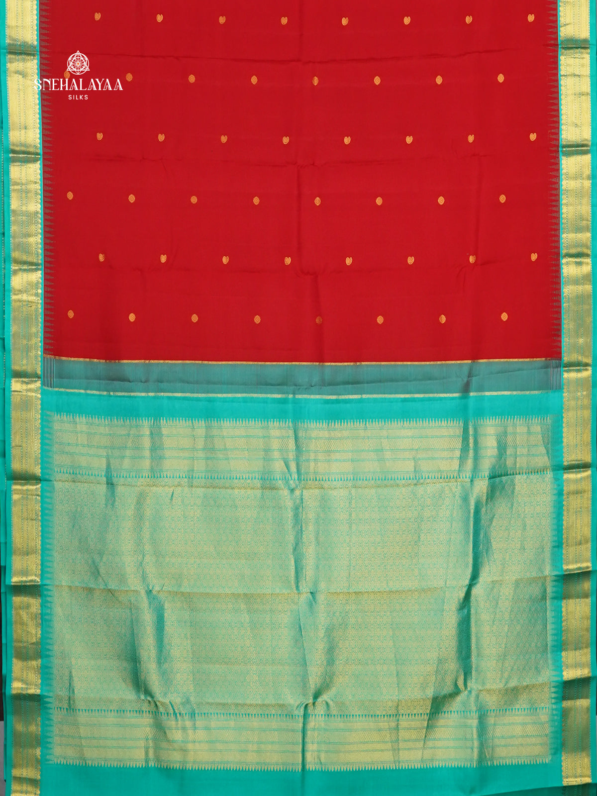 Red Kanjivaram Silk Saree