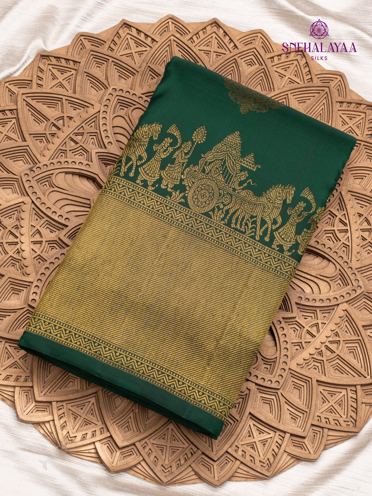 Green Kanjivaram Silk Saree